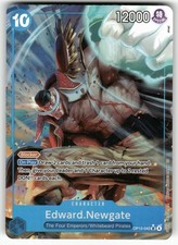 Edward.Newgate (Alternate Art) OP13-042 Foil Carrying On His Will NM
