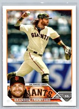 2023 Topps #66 Brandon Crawford - San Francisco Giants