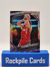 2025 Panini Prizm WNBA - Elizabeth Kitley #41 WNBA Logo Silver Prizm