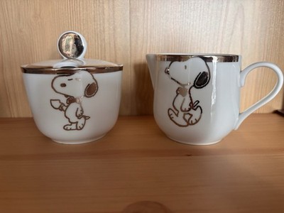 Peanuts Best of Snoopy Set Milchkännchen Zuckerdose sehr gut