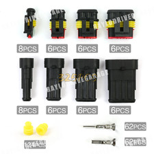 352pcs Automotive Waterproof Wire Connectors Multi-Pin Car Electrical Repair Kit