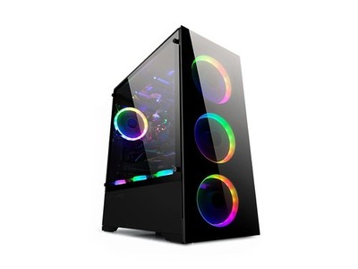 Gaming PC Case E-ATX Tempered Glass USB3.0 Bgears b-Voguish PC Case with USB