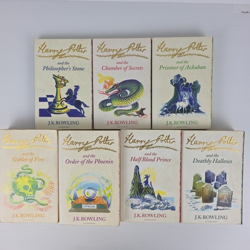 Harry Potter Signature Collection Books 1-7 Complete Paperback Bundle