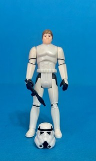 04 Star Wars vintage Power Of The Force Luke Skywalker (In Stormtrooper Outfit)
