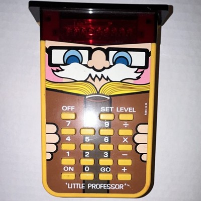 Vintage Texas Instruments Little Professor Electronic Learning Toy Calculator