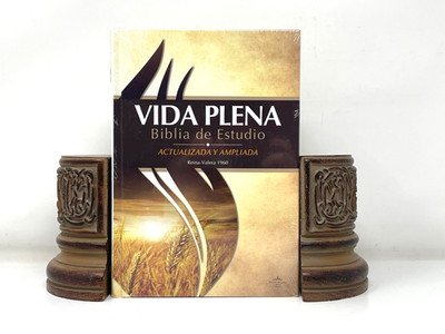 Biblia de Estudio Vida Plena Actualizada Y Ampliada Reina-Valera 1960