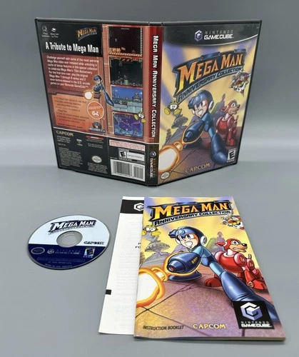 Mega Man Anniversary Collection Nintendo GameCube, 2004 CIB Complete