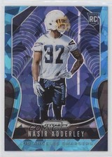 2019 Panini Prizm Rookies Blue Ice Prizm 92/99 Nasir Adderley #382 o8g