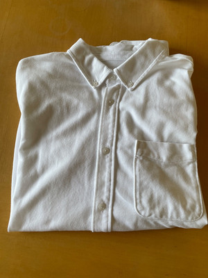 Everlane the startup shirt white mens medium