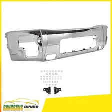 Front Lower Bumper Face Bar Chrome Steel For Nissan Titan 2004-2015 62022ZR08A