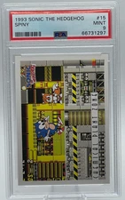 1993 Topps Sonic the Hedgehog #15 “Spiny” PSA 9 – Video Game Non-Sports Card