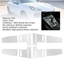 2PCS Navigation TPU Screen Protector Film For Porsche Cayenne 2.9T 3.0T 18-2020