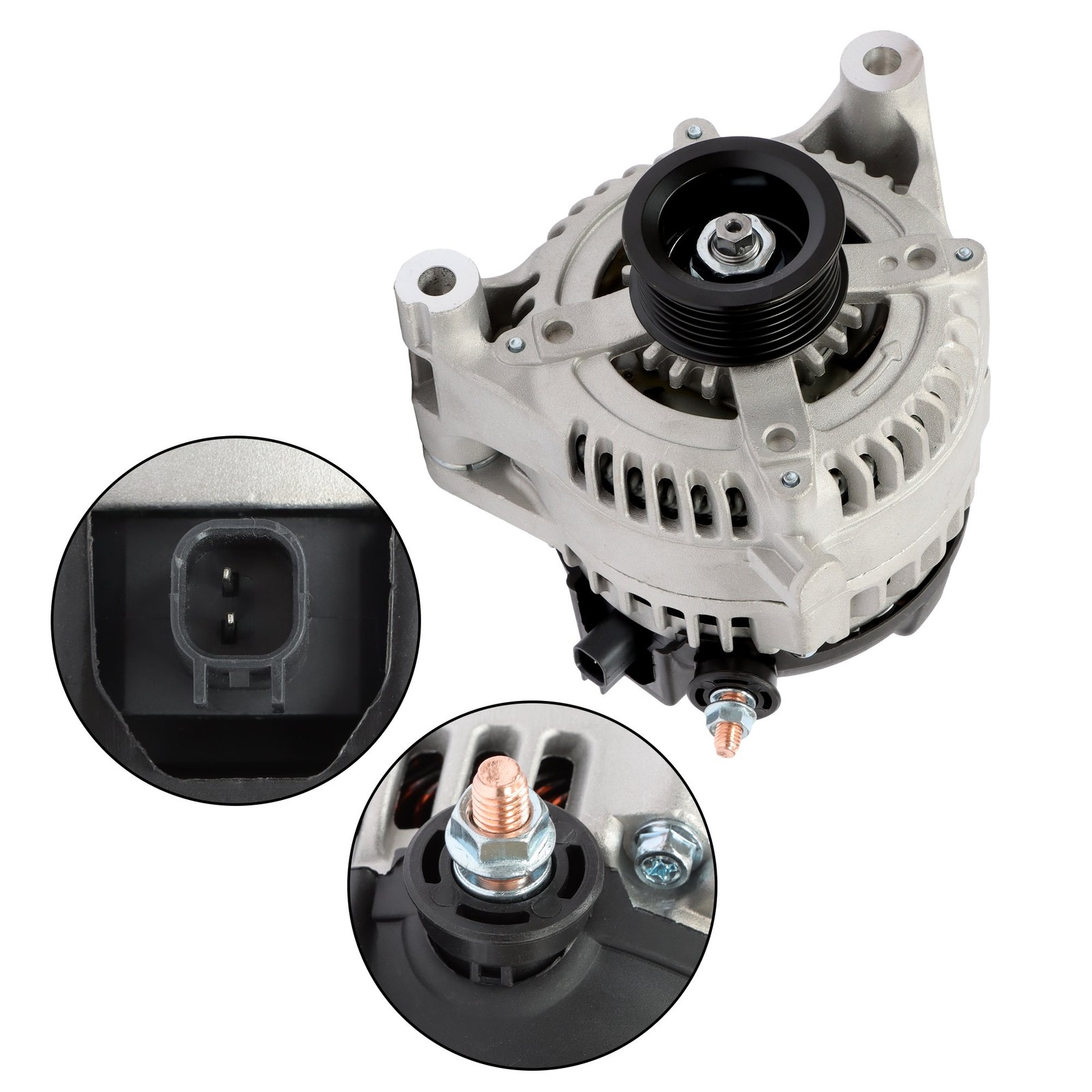 For Jeep Wrangler 2012-2018 JK V6 3.6L 12V 6-Groove 11584N 160A Generator thumbnail 5