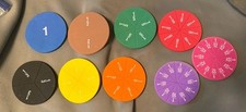 Fraction Circles Math Manipulatives Foam Classroom Homeschool 51 Fraction Pieces
