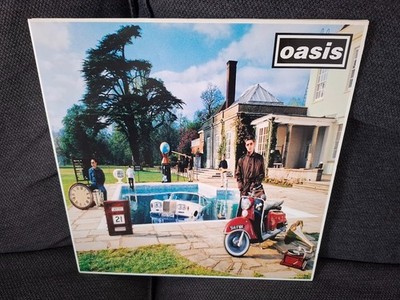 SELTEN 2x LP OASIS Be Here Now Vinyl 1. Erstdruck 97 1st first press NEAR MINT
