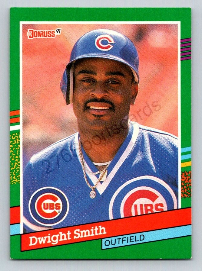 Dwight Smith 1991 Donruss #559 Chicago Cubs FREE SHIPPING