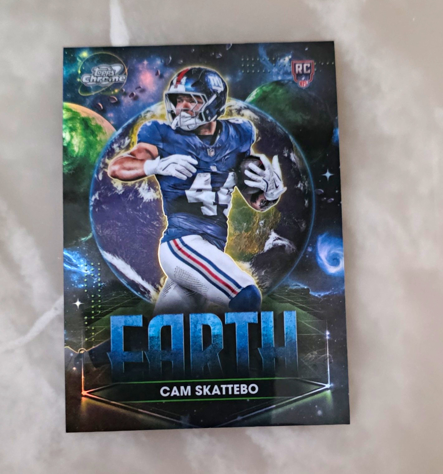 Cam Skattebo Topps Cosmic Chrome Planetary Pursuit #PPEACS Base