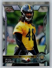 2015 Topps Chrome #157 Alvin Dupree Refractor Pittsburgh Steelers D73
