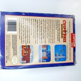 Chip 'n Dale: Rescue Rangers - Nintendo NES - CAJA ORIGINAL COMPLETA DESGASTADA
