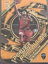 2021-22 Donruss Elite Collin Sexton Orange Power Formulas Die Cut #28 Cavs Jazz
