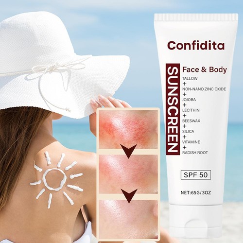 Confidita's Tallow Sunscreen SPF 50, Organic Natural Tallow Sunscreen, Clean Y0 - Picture 4 of 9