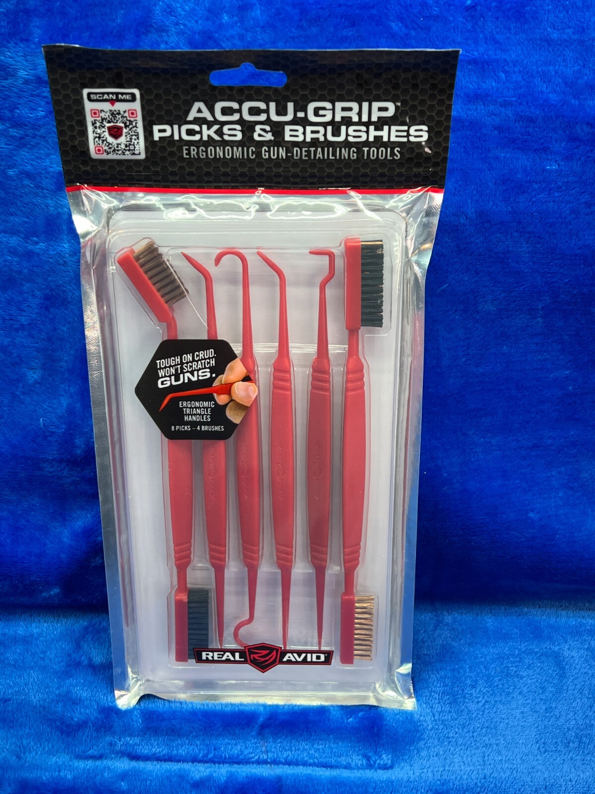 Real Avid Accu-Grip Gun Cleaning Pick and Brush Set