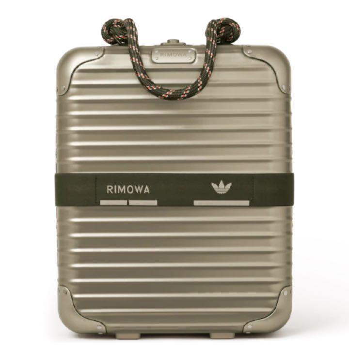 けんと RIMOWA × ADIDAS バックパック 希少 Super rare RIMOWA x adidas collaboration aluminum backpack
