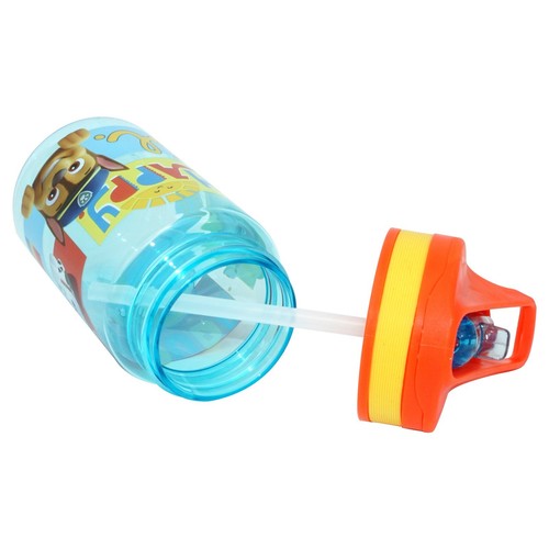 400ml Paw Patrol Straw Sipper Tritan Back To School Gift Kids Water Bottle 3+Y - Picture 6 of 8
