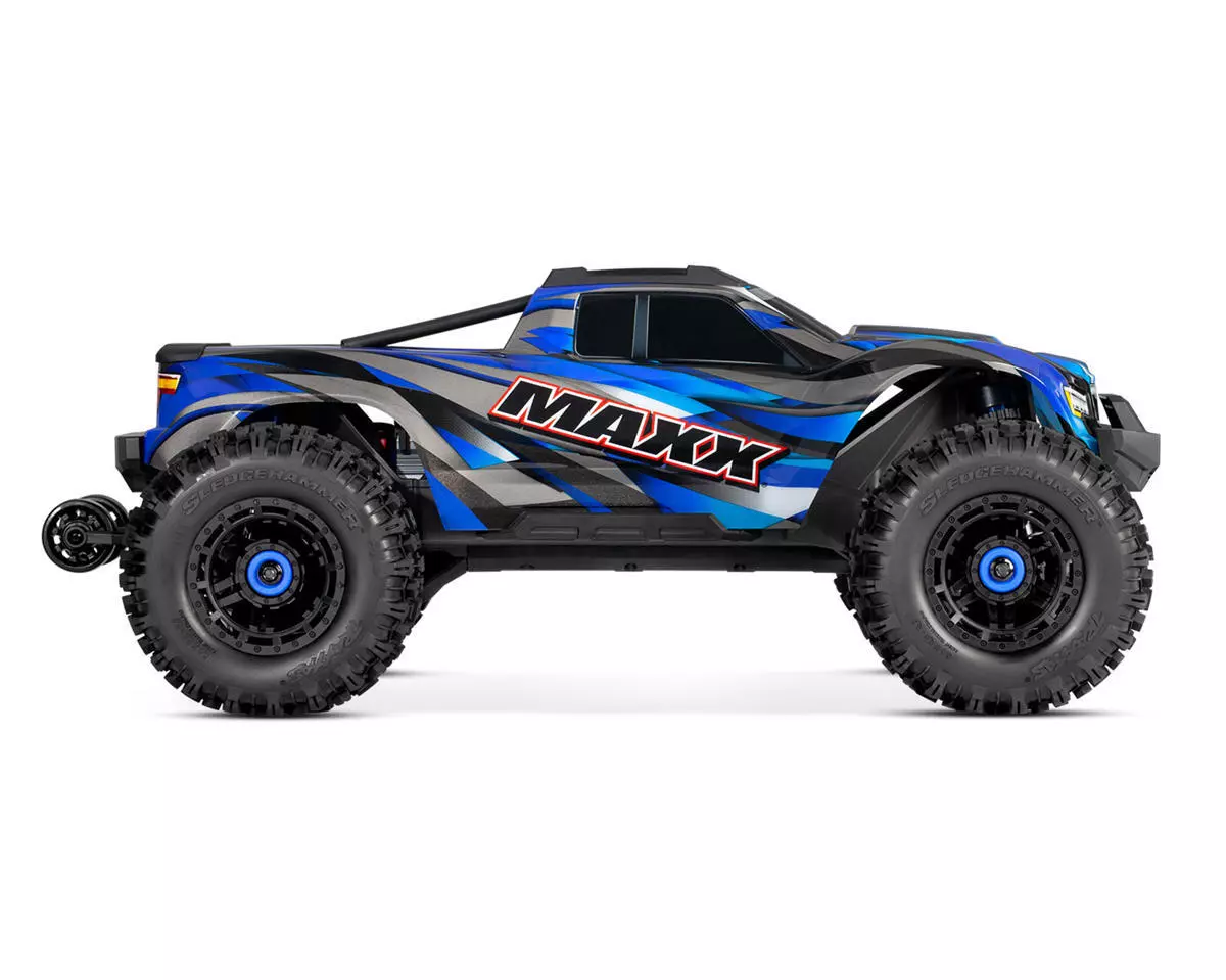 Traxxas Maxx WideMaxx 1/10 Brushless RTR 4WD Monster Truck (Blue)