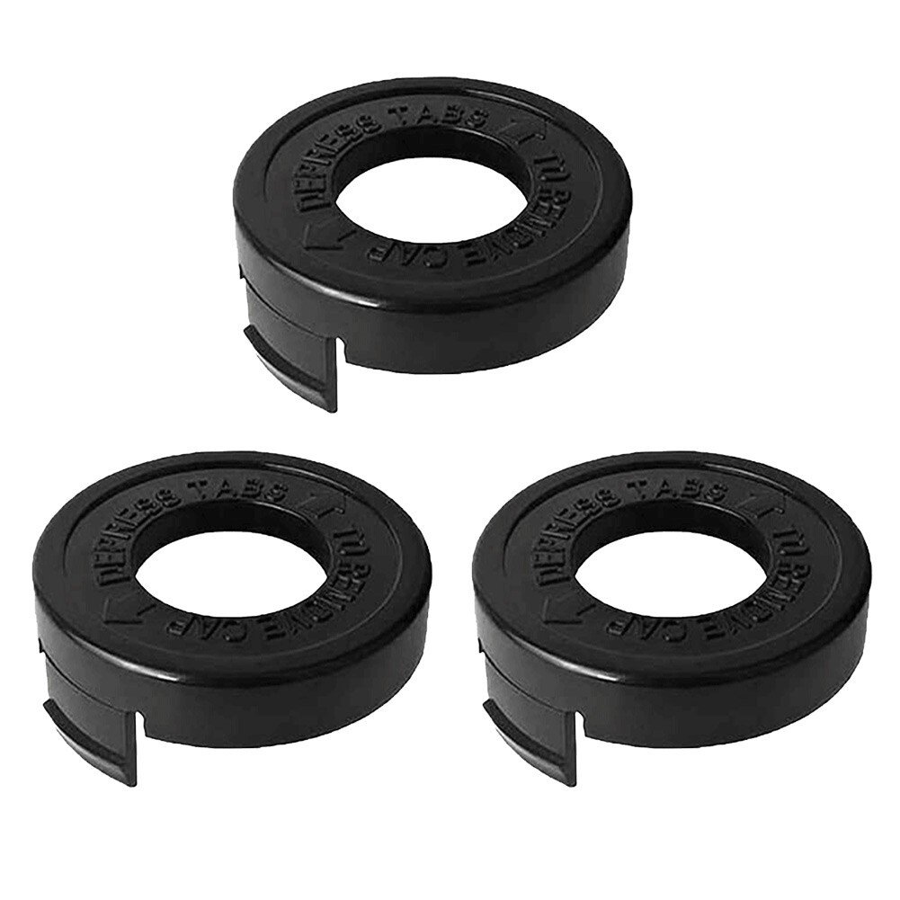 3pcs Trimmer Bump Cap Replacement For Black & Decker 6823702 ST4500