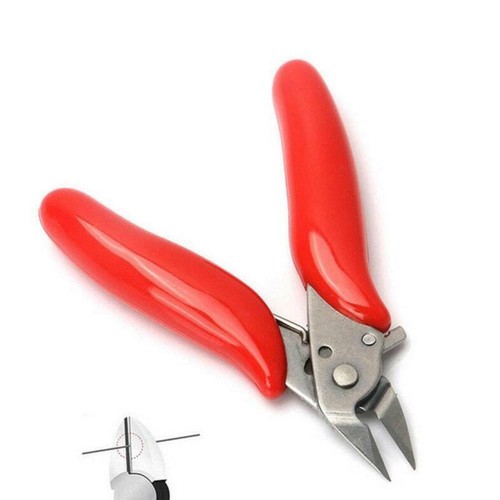 Mini Wire Cable Cutters Side Cut Snips Flush Pliers Lock Tools Nipper with B0N6 - Picture 2 of 11