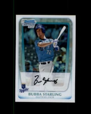 2011 Bowman Chrome Refractors #BDPP82 Bubba Starling (ref 165832)