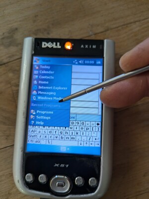 Dell X51v PDA Windows Handheld Sammler