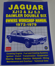 Reparaturanleitung Jaguar XJ12, XJ 5.3, Daimler Double Six, Bj. 1972 - 1979