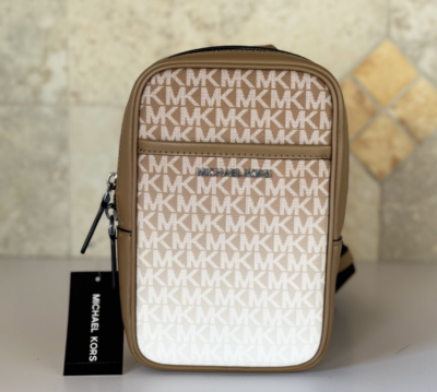 MICHAEL KORS UNISEX COOPER MEDIUM OMBRE SLING PACK CROSSBODY BAG