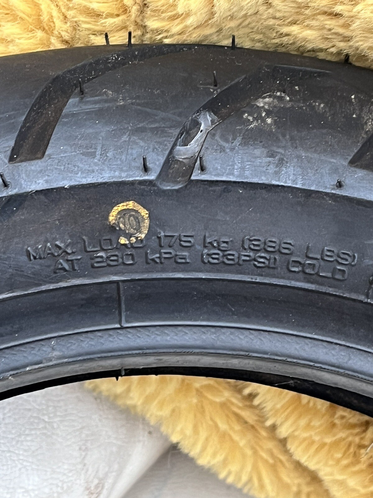 Scooter Motorcycle Tyre IRC 110/70 12 TL IRC 110/7012 47L SS540F New