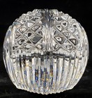 BRAND NEW Waterford Crystal Special Edition Super Bowl Helmet Ravens/Giants XXXV — photo 8
