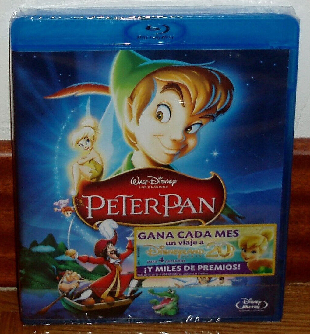Peter Pan Classic Disney Nº 14 Blu-Ray Sealed Animation (No Open) R2  8717418375171 | eBay