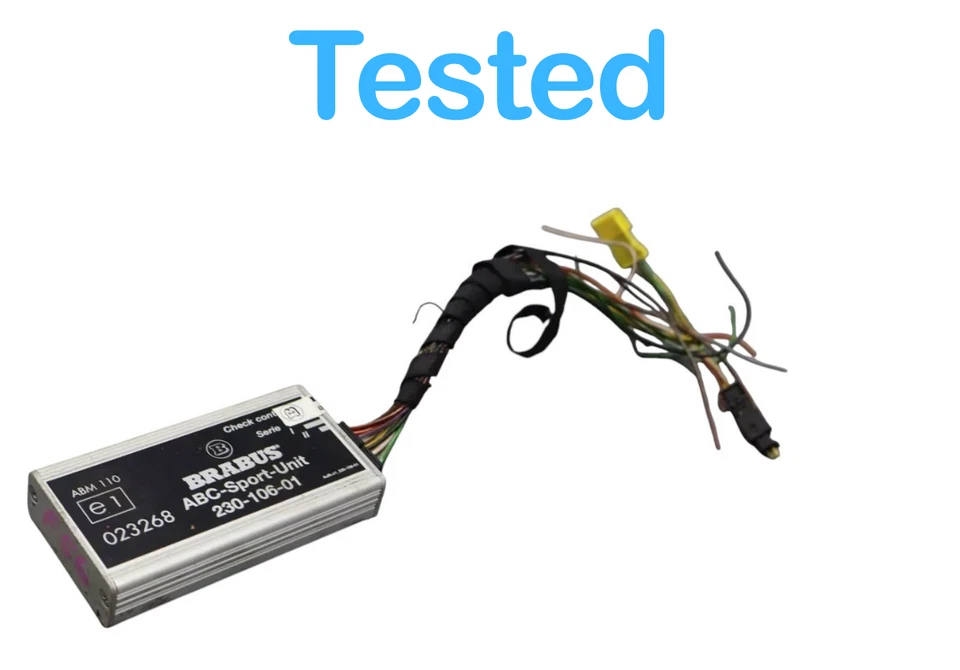 03-11 Mercedes-Benz SL500 SL600 SL55 AMG ABC módulo de control de unidad deportiva OEM Foto 2 de 4