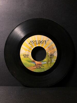 1976 Z. Z. Top ENJOY AND GET IT ON (45RPM 7” Single) London (J216