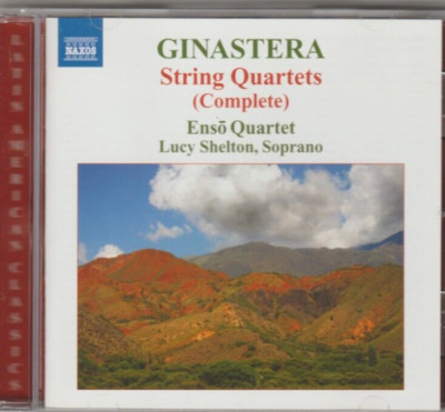 Ginastera - Enso Quartet, Lucy Shelton   String Quartets (Complete) CD Disc VG