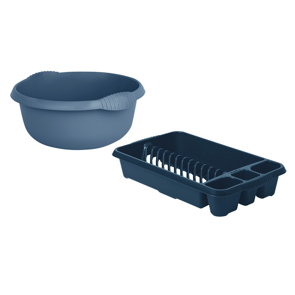 Medium Dish Drainer 28cm Round Washing Up Bowl Home Kitchen Set