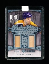 2015 LEAF ITG STICKWORK HOCKEY HISTORY MARCEL DIONNE CAREER ASSISTS LEADERS /40