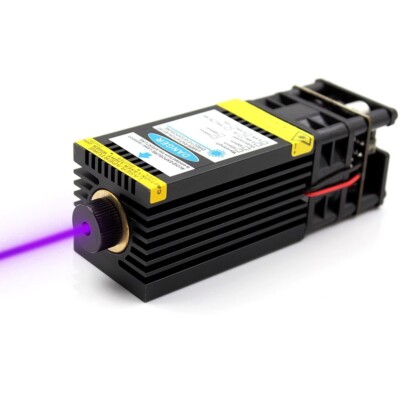 405nm 1W ~ 1000mw lila Licht fokussierbare Laserdiode Modul 12V PWM unterstützt