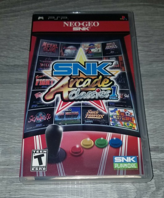 SNK Arcade Classics, Vol. 1 (Sony PSP, 2008) for sale online | eBay