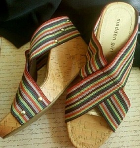 madden girl cork sandals