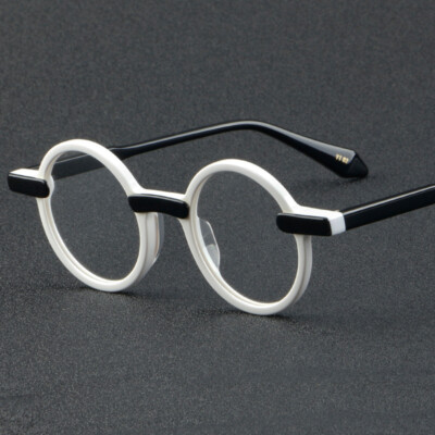 Deluxe Design 45mm Oversize Round Acetate Eyeglass Frames Brand Fashion Glasses