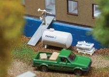 Faller # 180332 Propane/Gas Tank  Kit  HO Scale  MIB