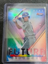 2021 Bowman's Best Baseball Wilman Diaz Future Vibrance