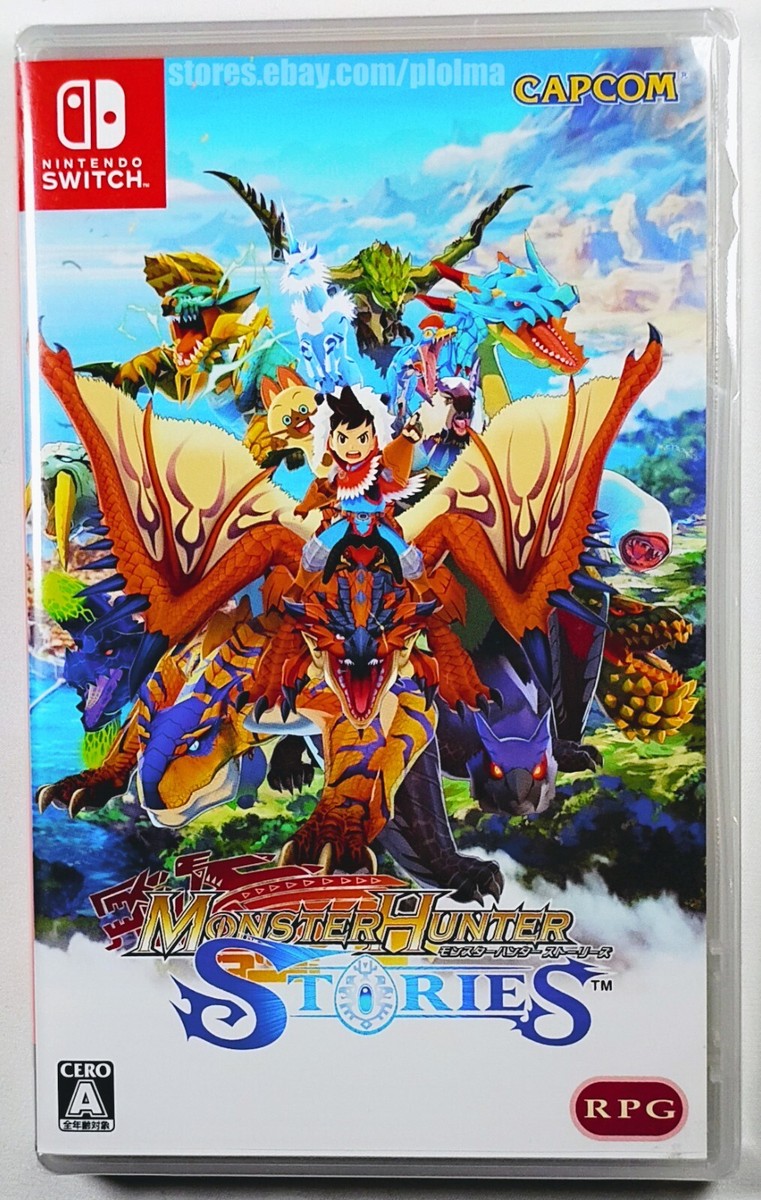 Monster Hunter Stories (First Game) NINTENDO SWITCH Game JP RELEASE, US  Seller